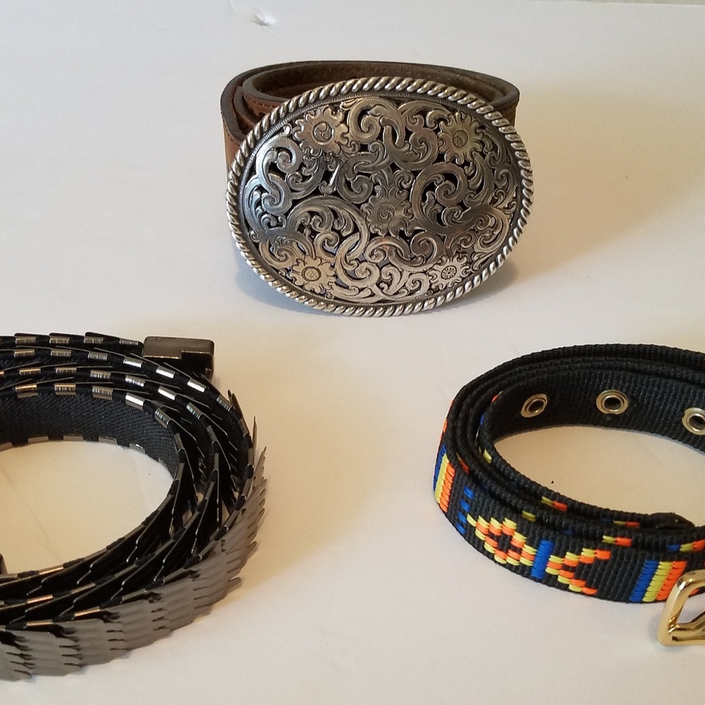 Womens 3 Belt Bundle